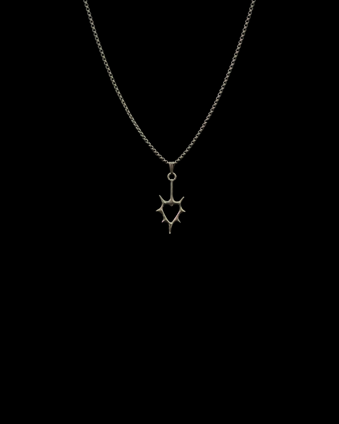Heartshard - Gothic Heart Necklace