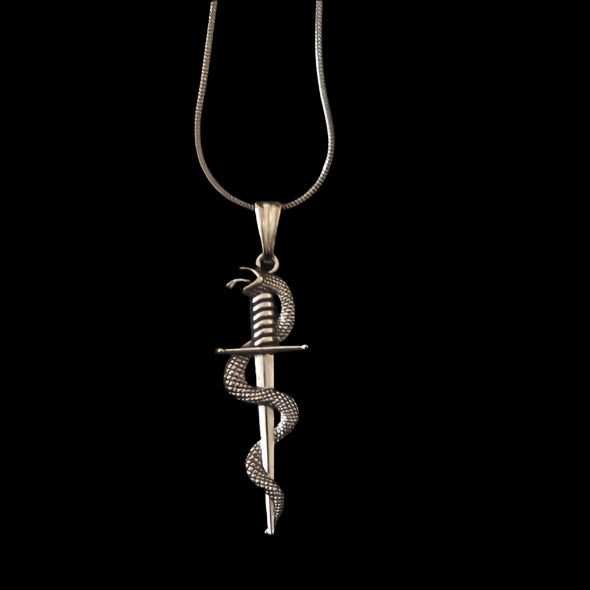 Serpantsbane - Gothic Snake Necklace - Bloodysweetgothic