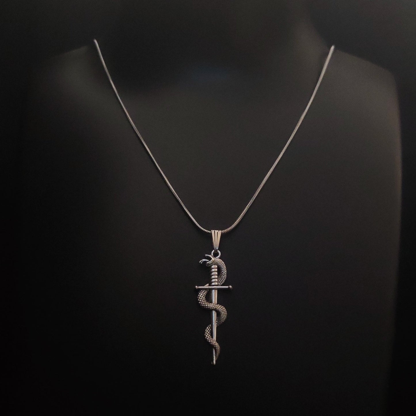 Serpantsbane - Gothic Snake Necklace - Bloodysweetgothic