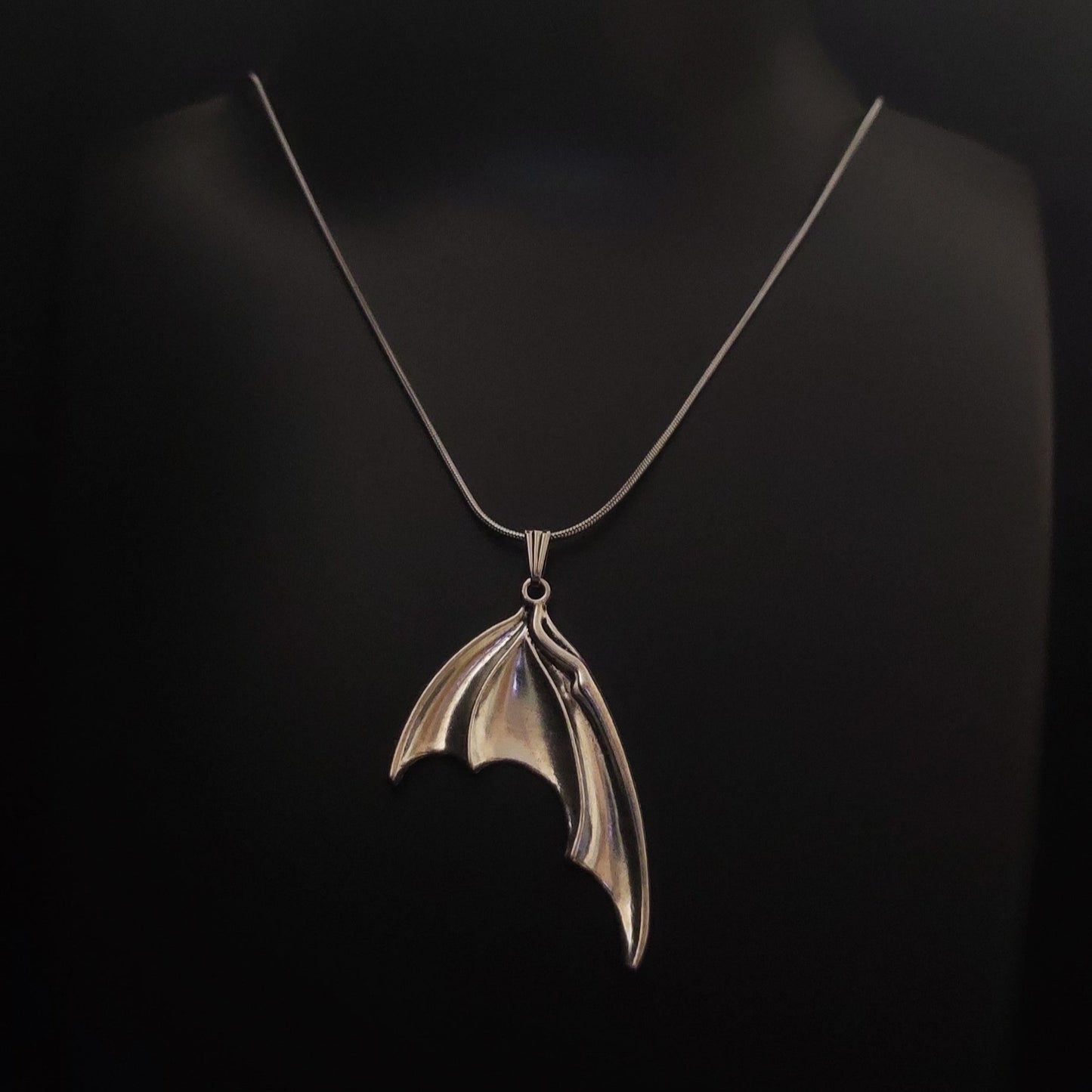 Shadowclaw - Gothic Wing Necklace - Bloodysweetgothic