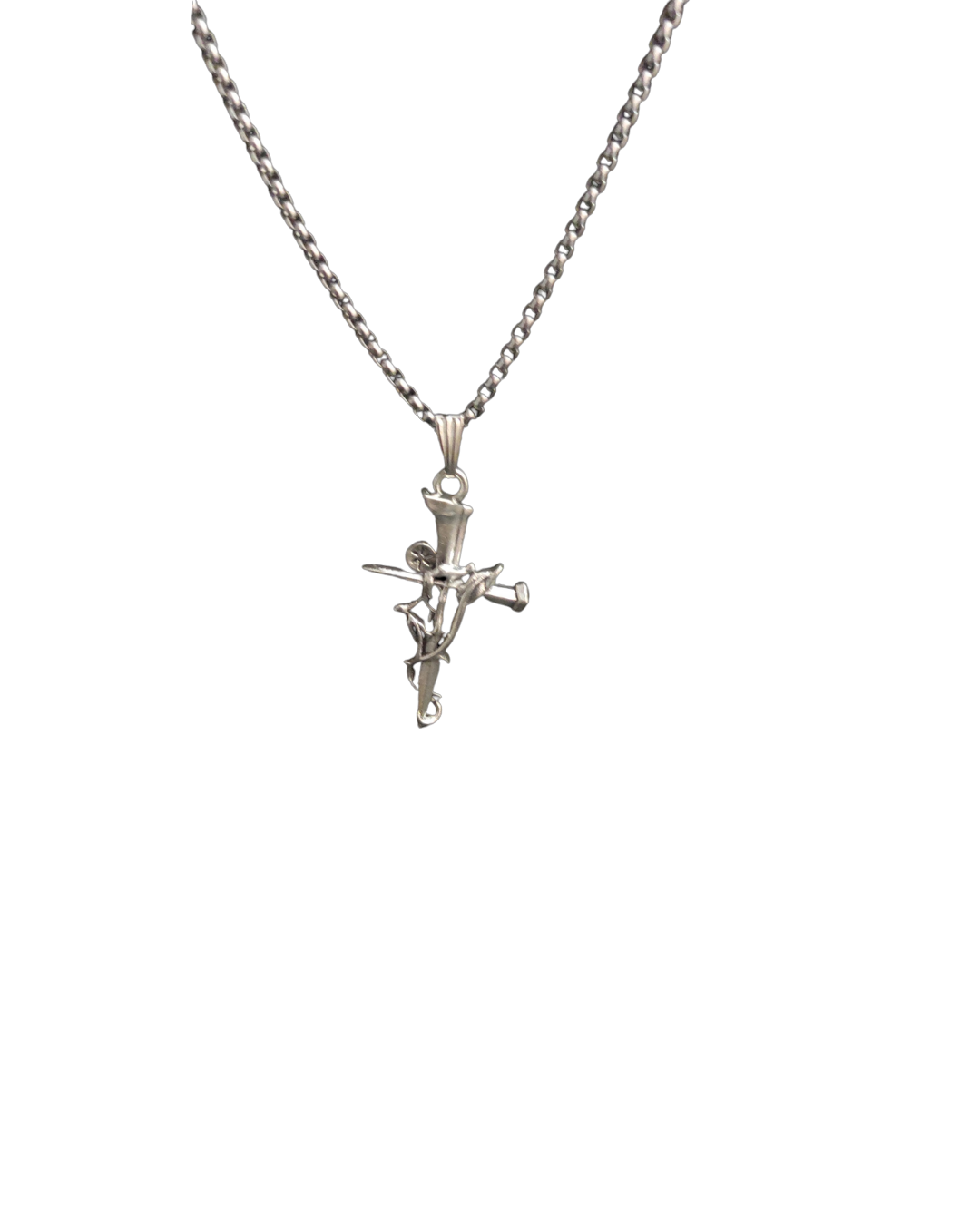 Vinebound - Gothic Cross Necklace