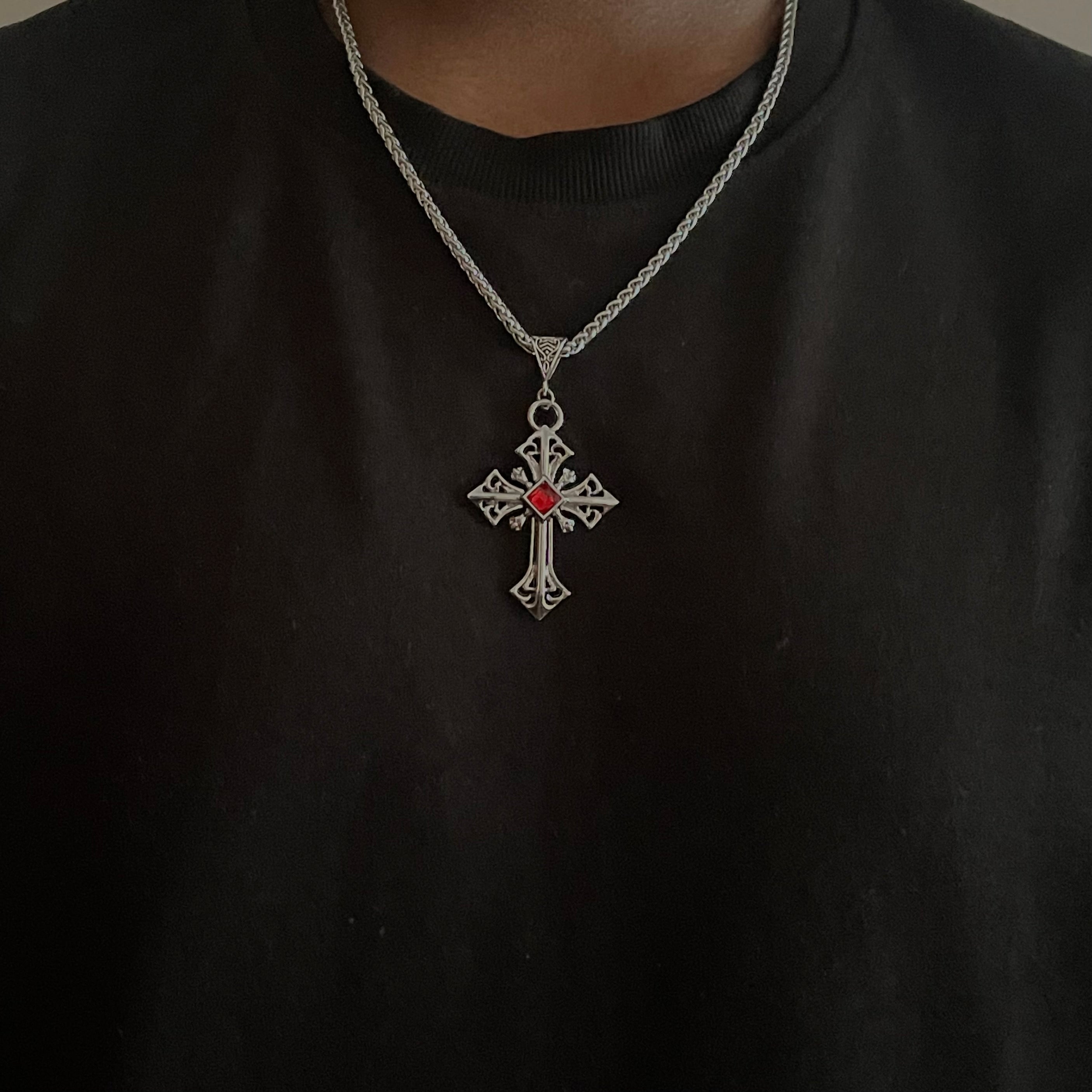 Hellcrest - Gothic Cross Necklace