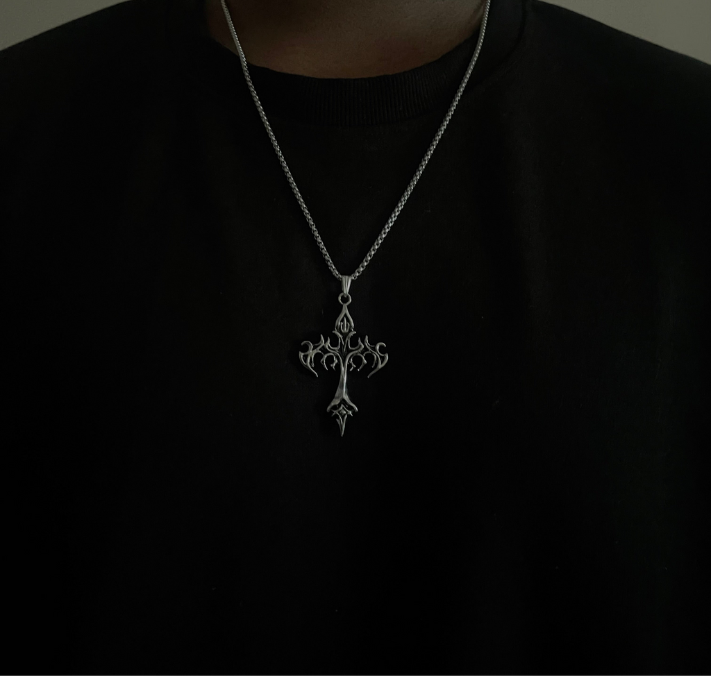 Soulrend - Dragon Cross Necklace