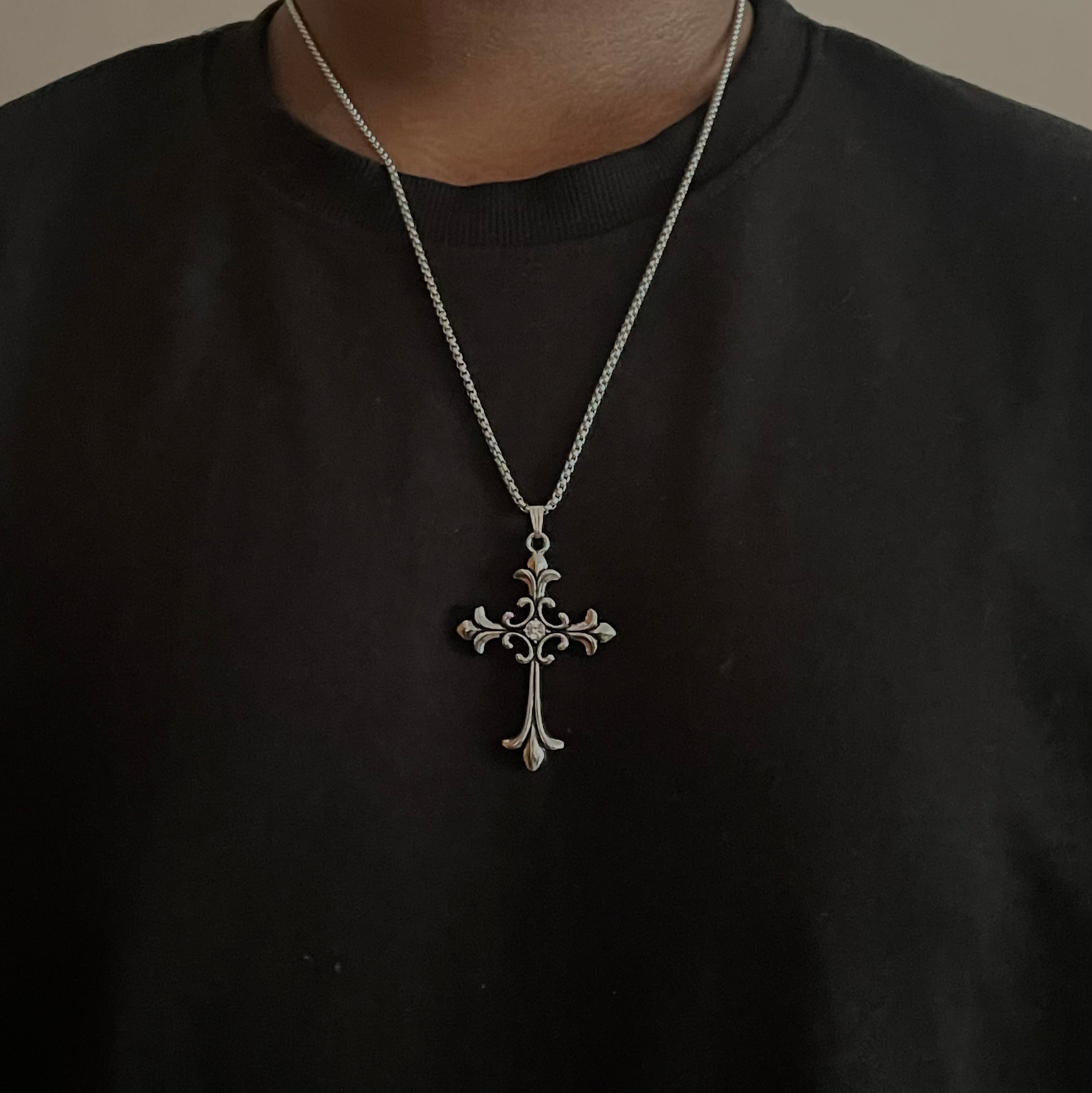 Shadowcrux - Gothic Cross Necklace