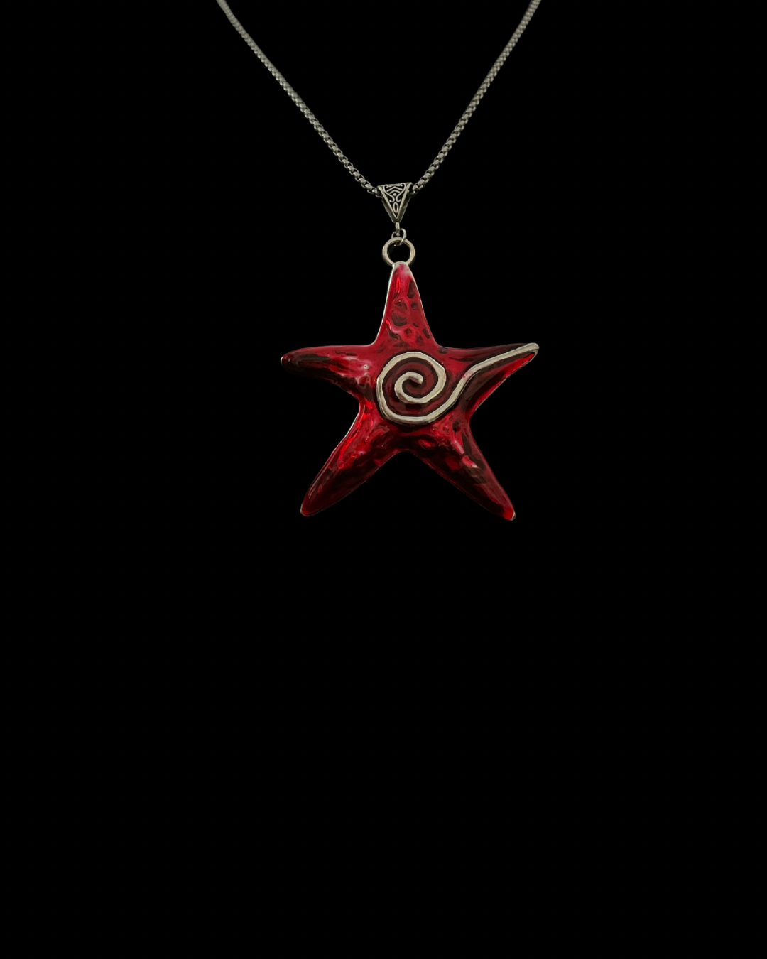 Scarletseal - Gothic Star Necklace