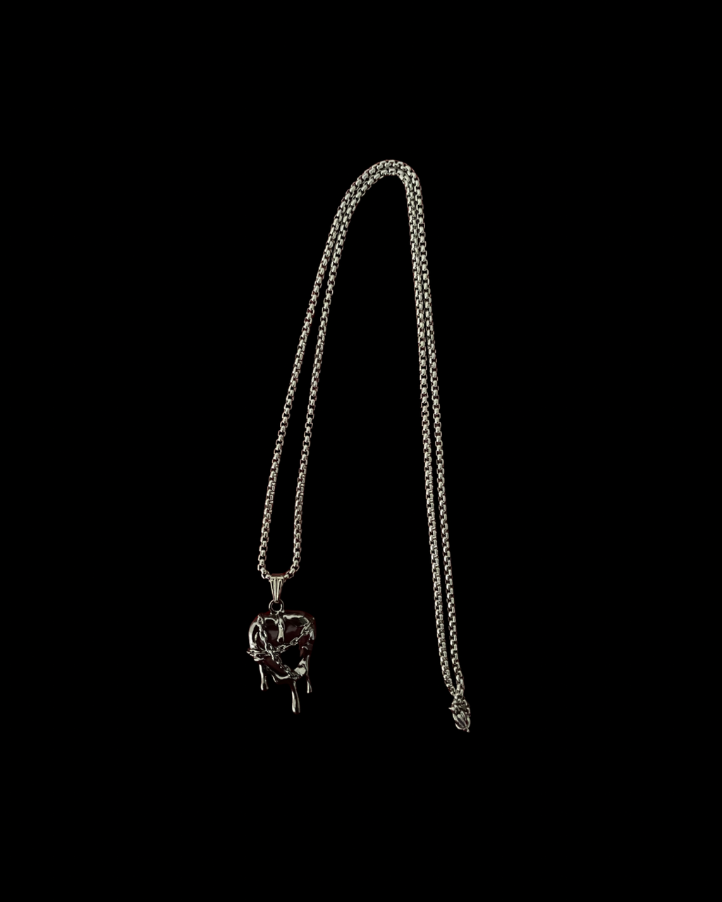Sablebind - Gothic Heart Necklace