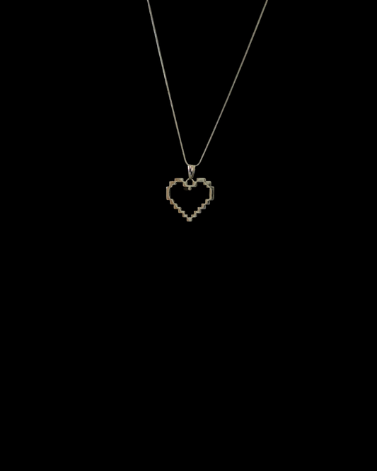 Pixelcrush - Y2k Heart Necklace