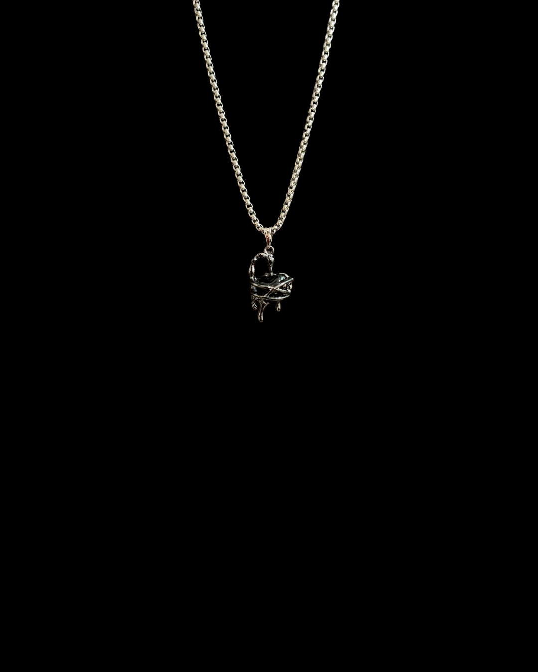 Bloodcoil - Gothic Heart Necklace