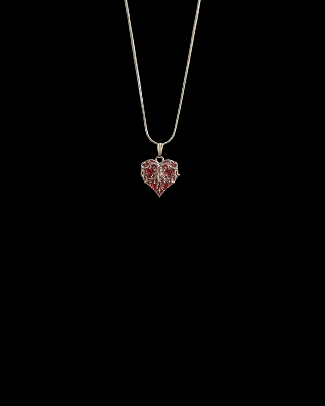 Vampyrion - Gothic Heart Necklace