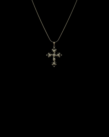 Astrapearl - Pearl Cross Necklace