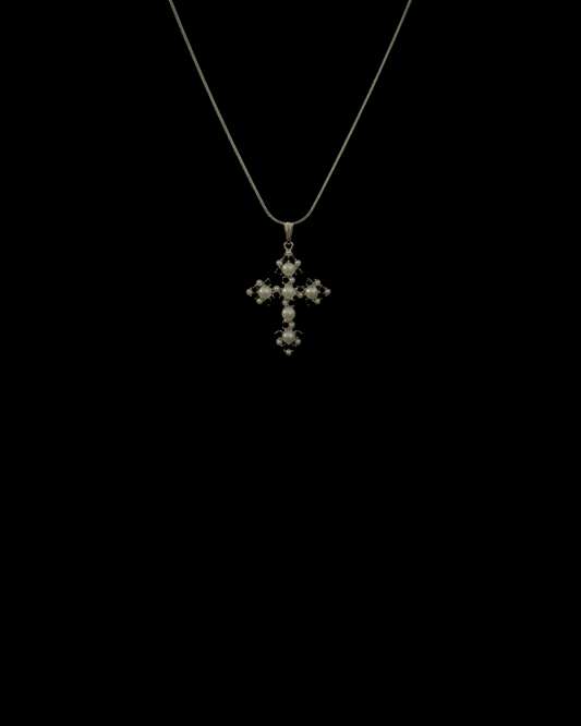 Astrapearl - Pearl Cross Necklace
