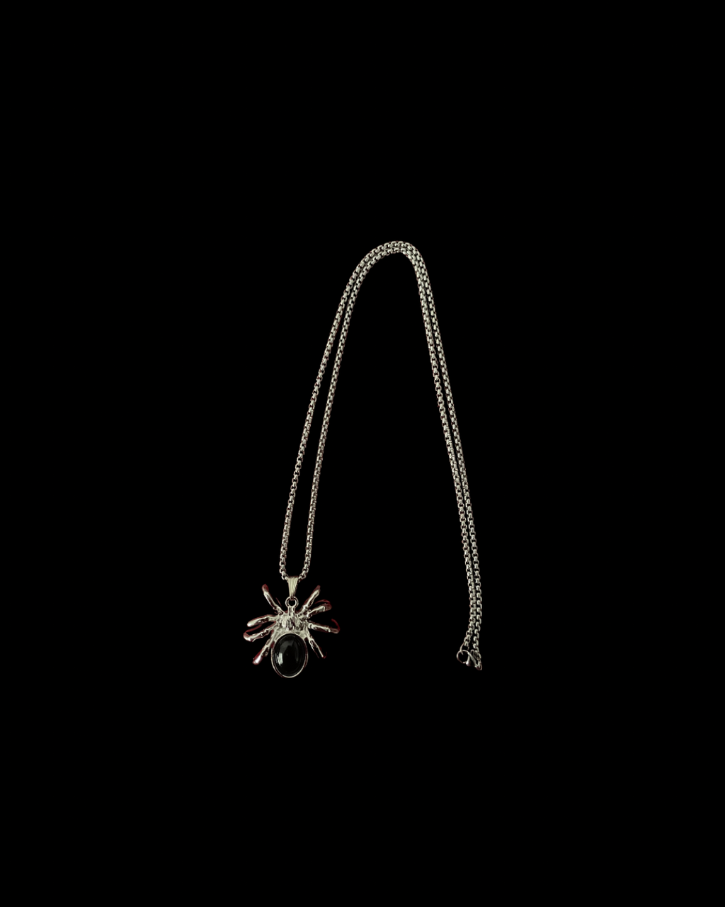 Fateweave - Gothic Spider Necklace