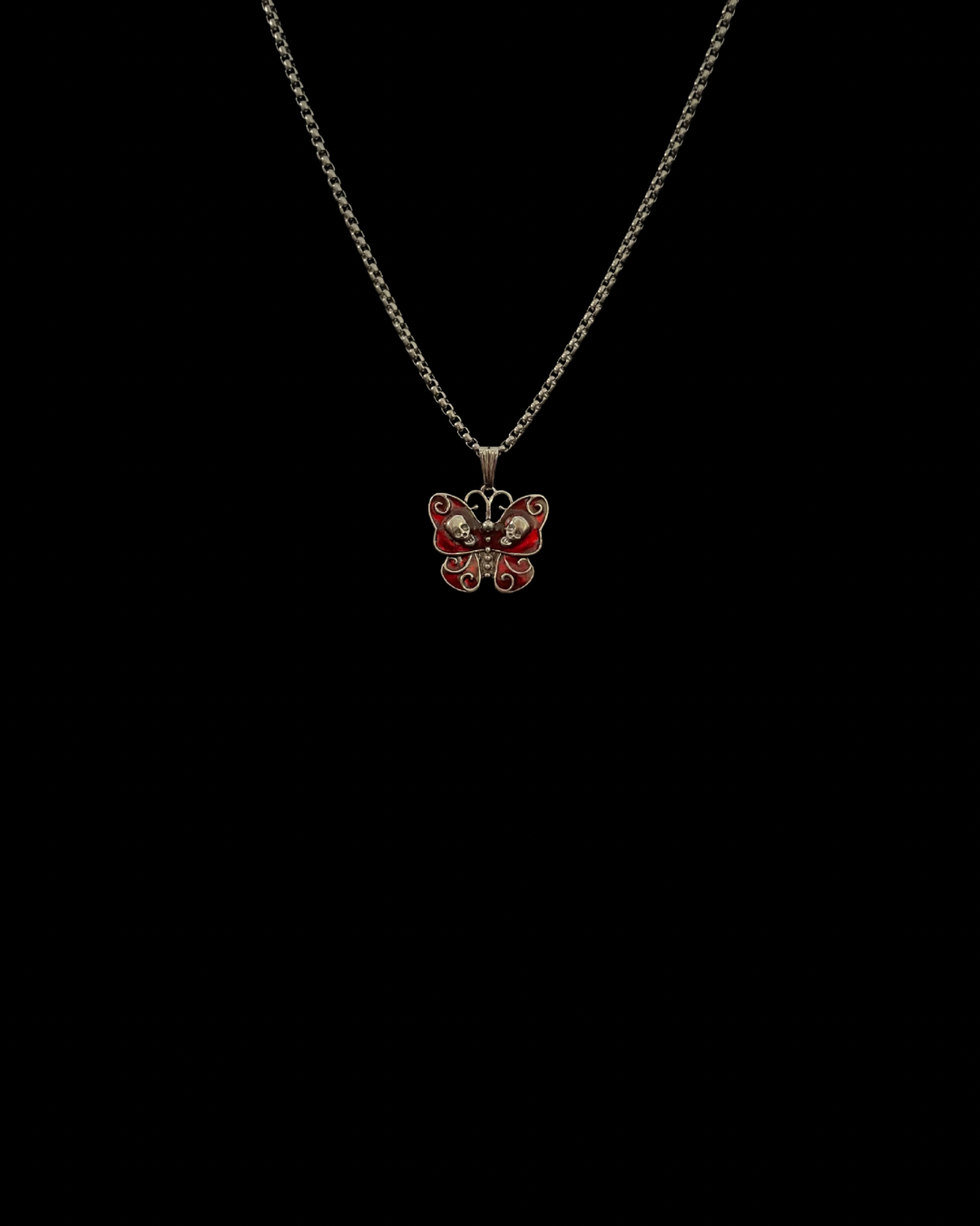 Bleakwing - Gothic Butterfly Necklace