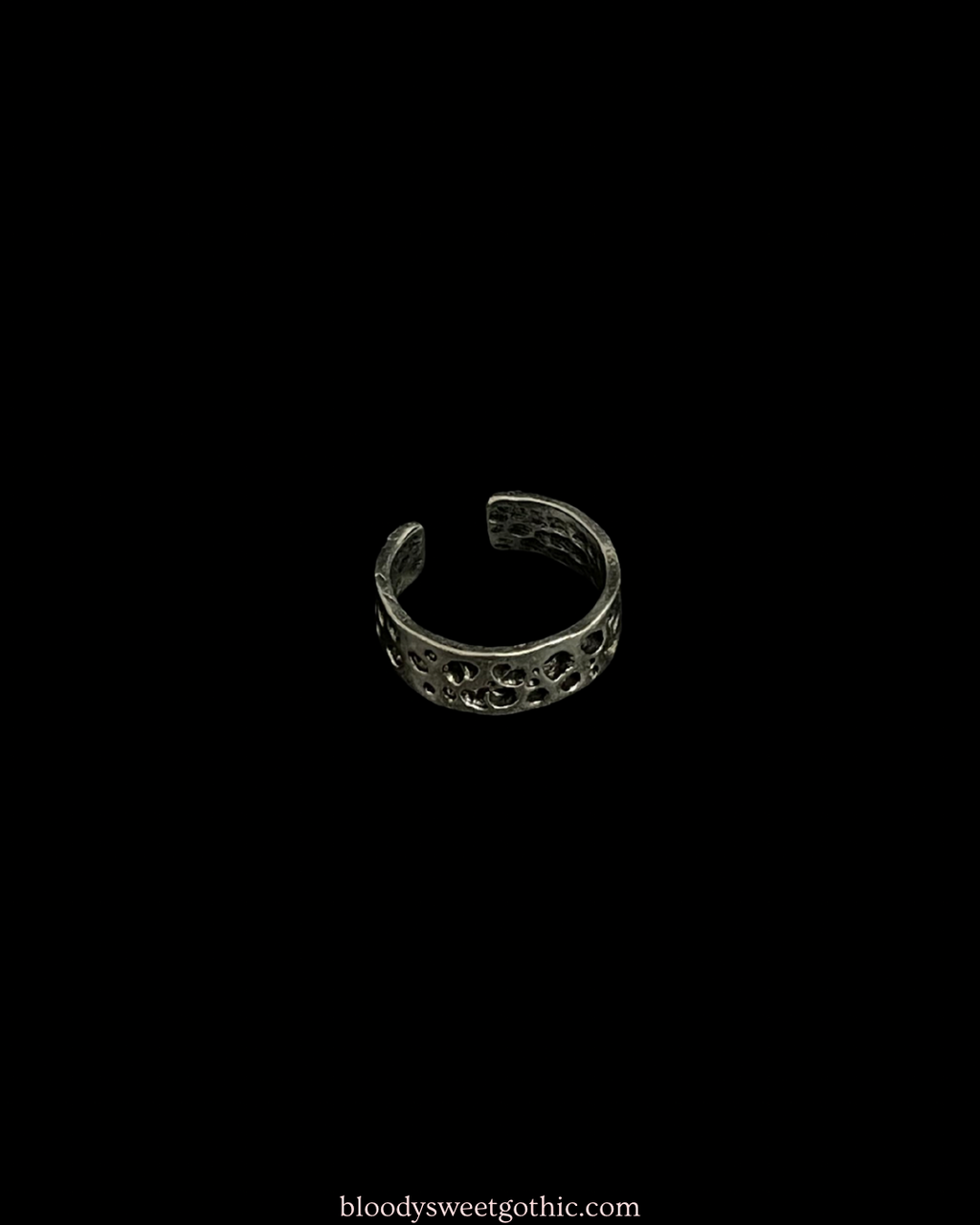 Dripglitch - Y2k Textured Ring