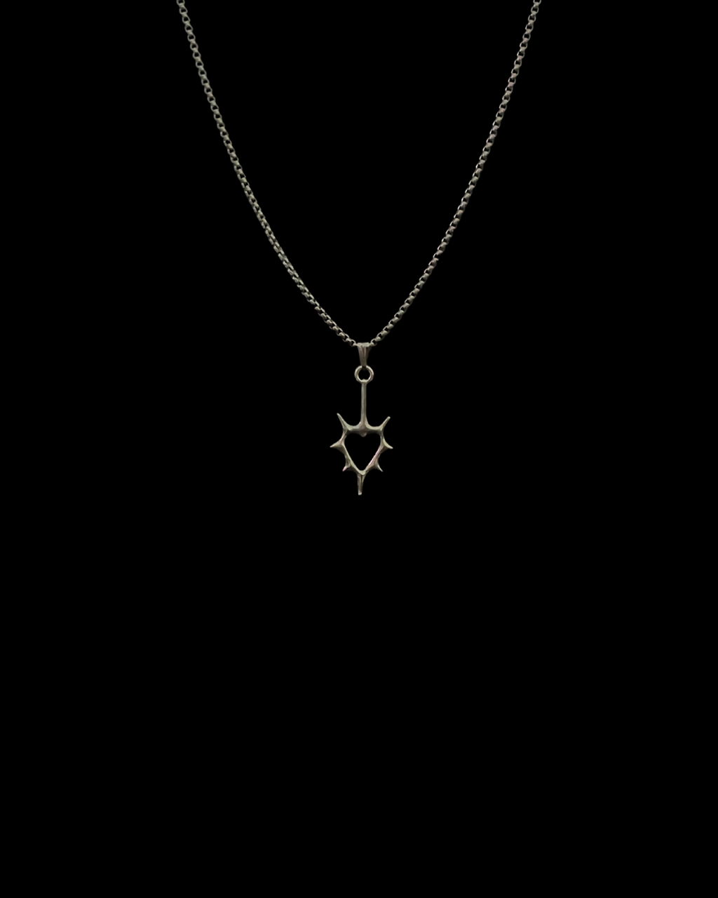 Heartshard - Gothic Heart Necklace