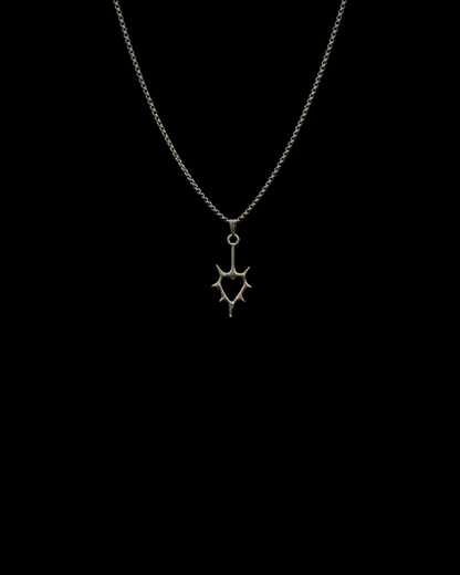 Heartshard - Gothic Heart Necklace