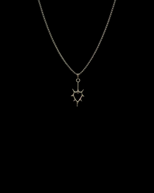Heartshard - Gothic Heart Necklace