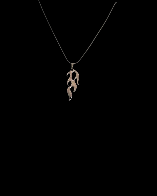 Hellfire - Gothic Flame Necklace - Bloodysweetgothic