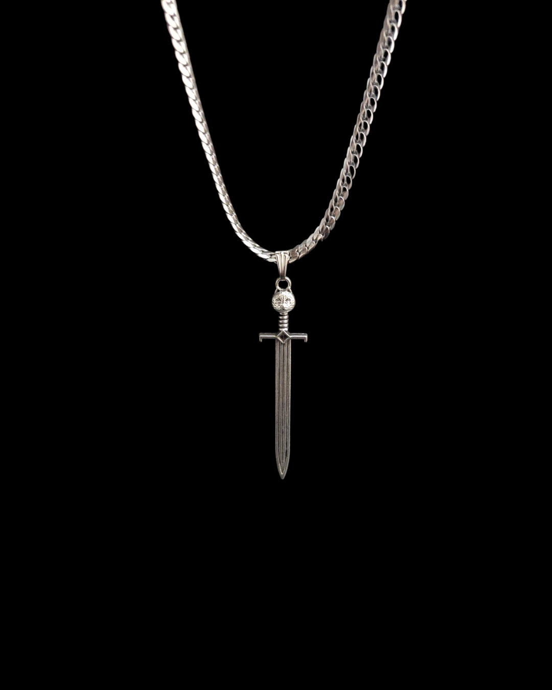 Oathkeeper - Gothic Sword Necklace - Bloodysweetgothic
