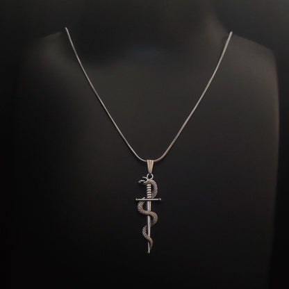 Serpantsbane - Gothic Snake Necklace - Bloodysweetgothic