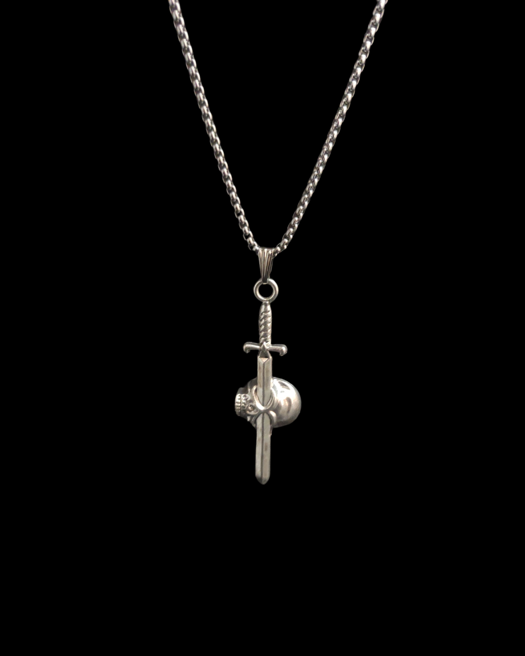 Skullcrusher - Gothic Sword Necklace - Bloodysweetgothic