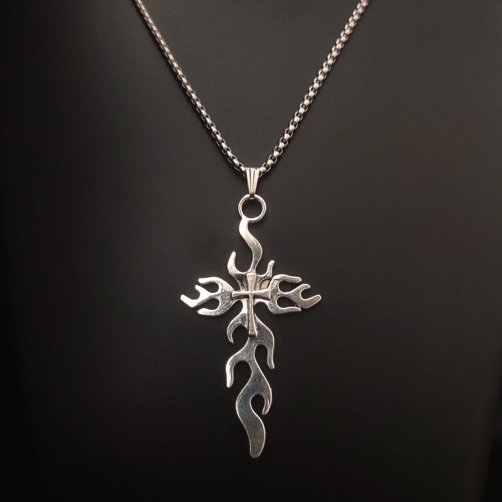 Sacredblaze - Gothic Cross Necklace
