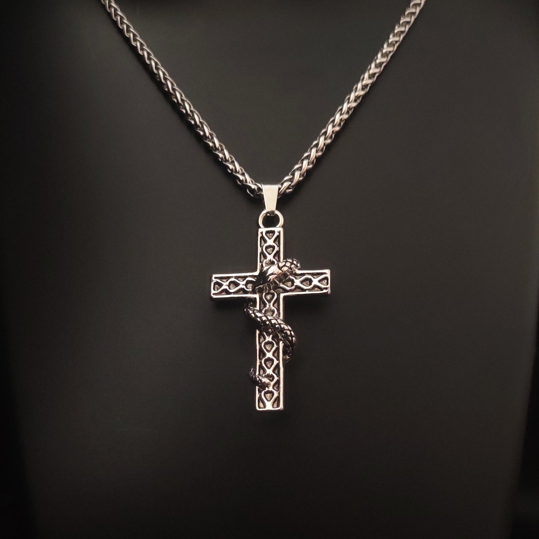 Netherfang - Gothic Cross Necklace